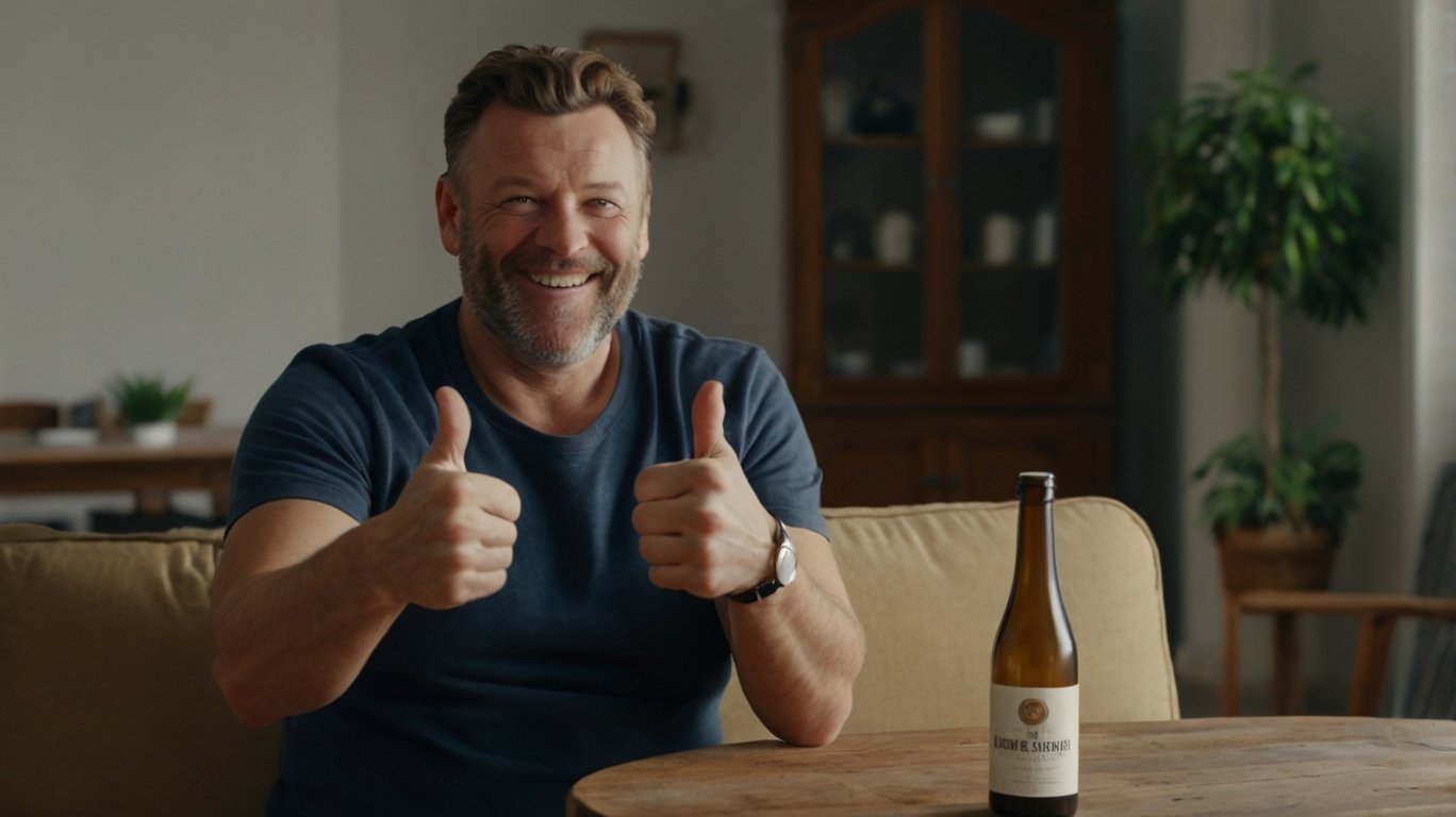 A satisfied user recommending HepatoBurn after completing the trial.