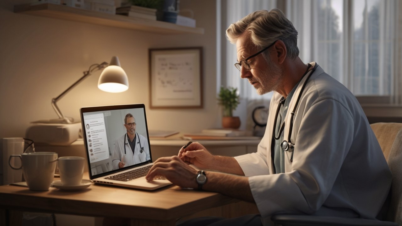 Patient contacting a clinician for guidance on Ozempic side effects.