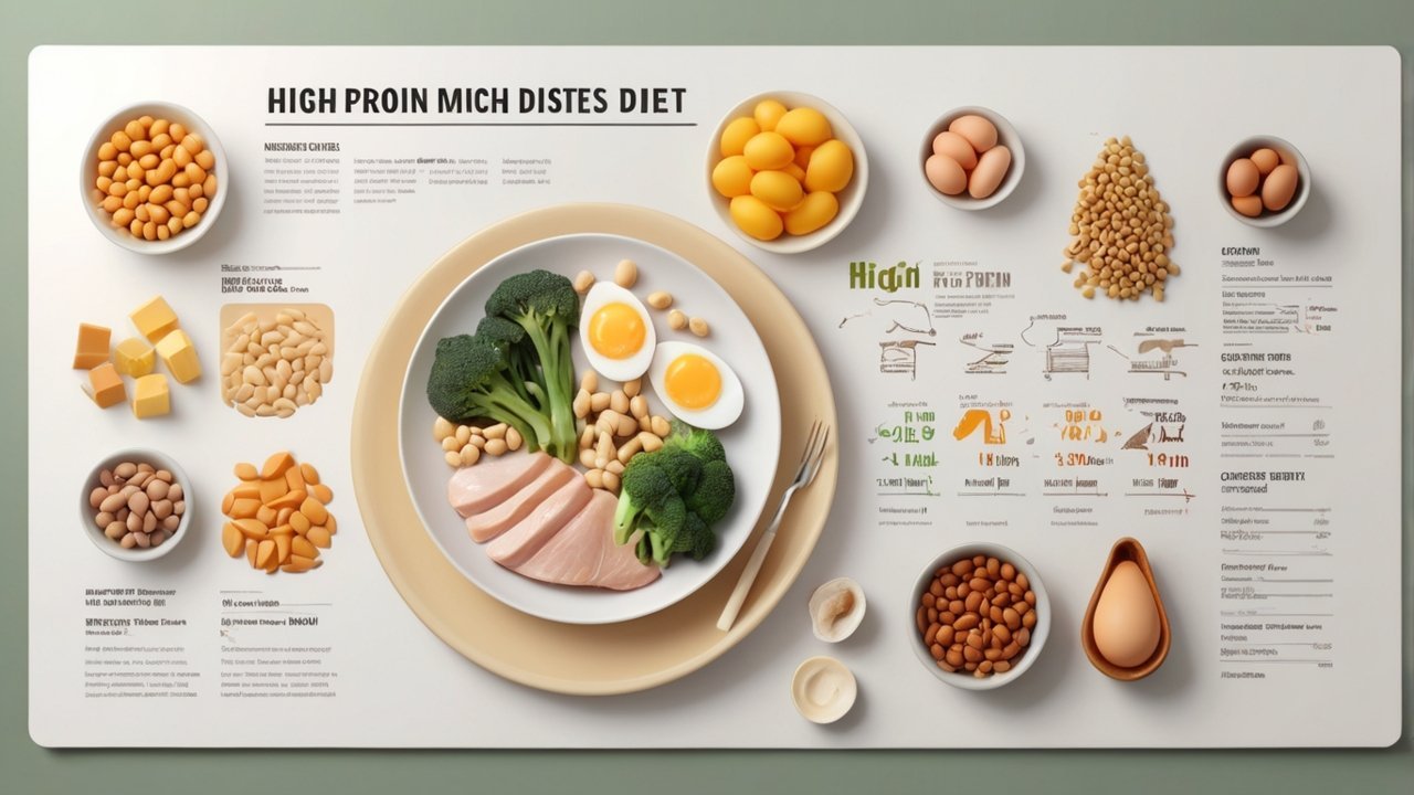 Weekly meal plan with breakfast, lunch, and dinner