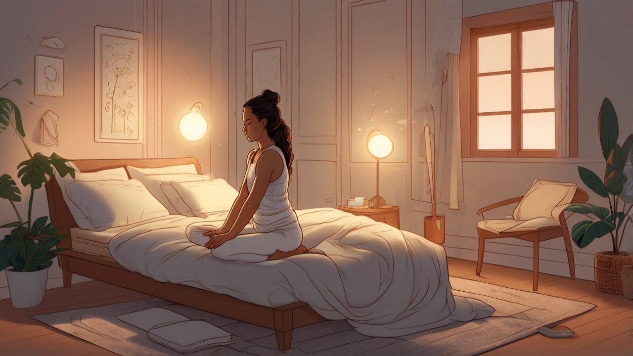 Diagram showing alpha and theta brainwave activity