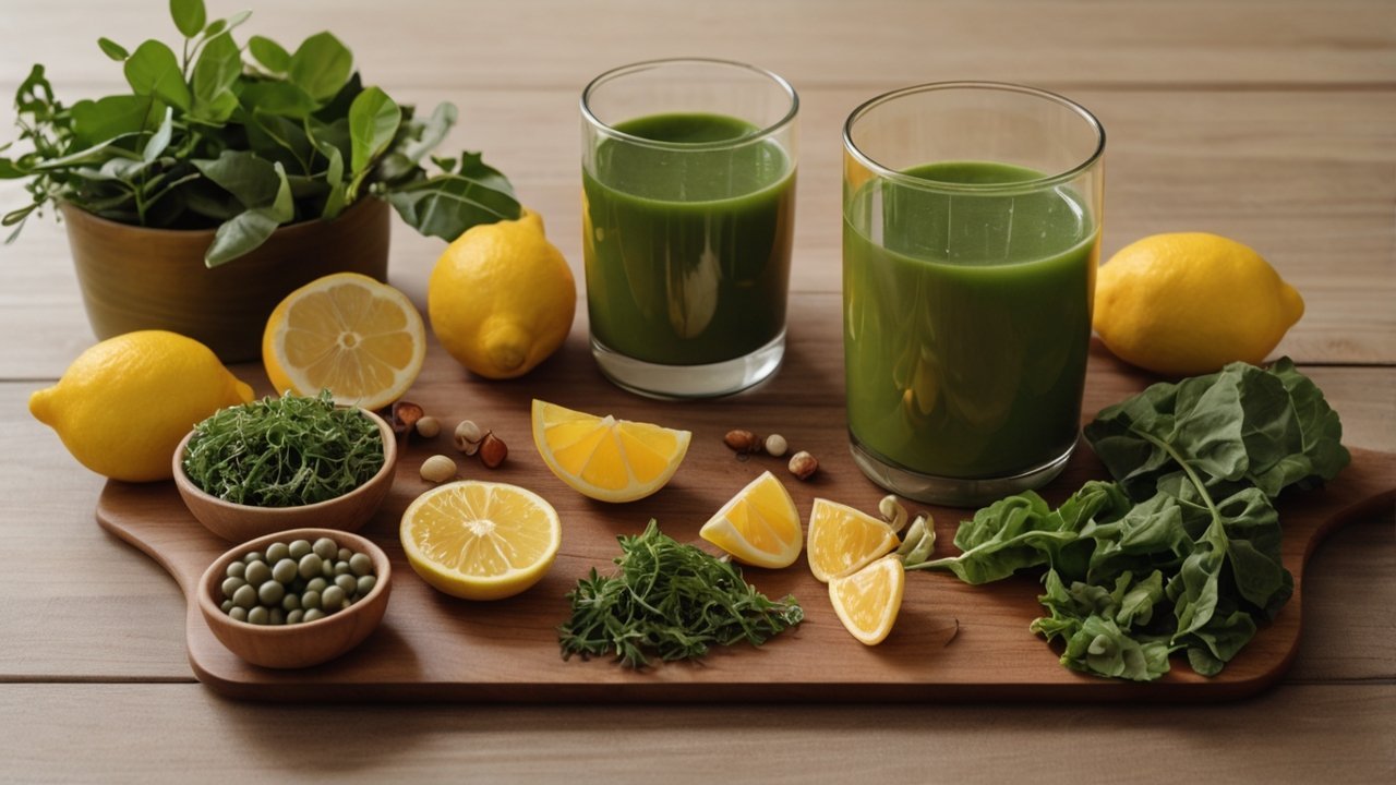 Woman with hands on stomach showing signs of digestive discomfort