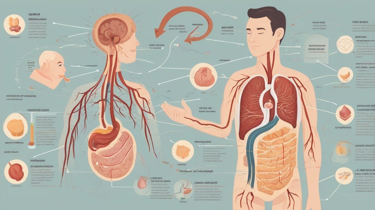 Chia seeds soaking in a glass jar