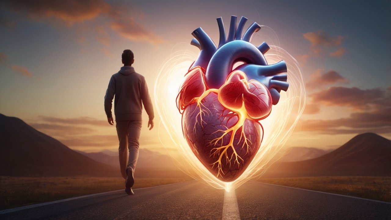 Infographic showing calories burned from walking 30 minutes