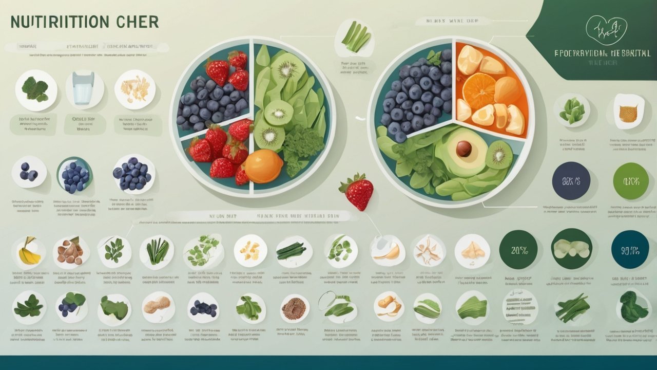 Diagram comparing soluble and insoluble fiber