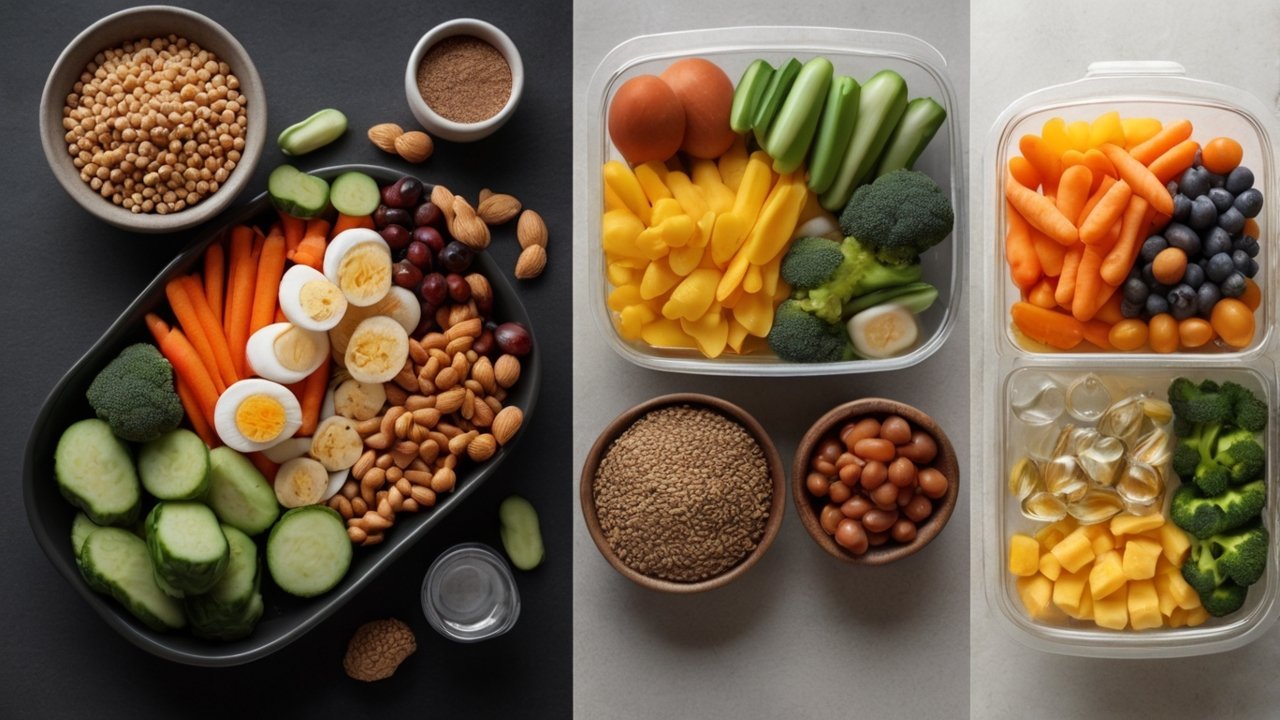 Person checking nutrition facts on a food label