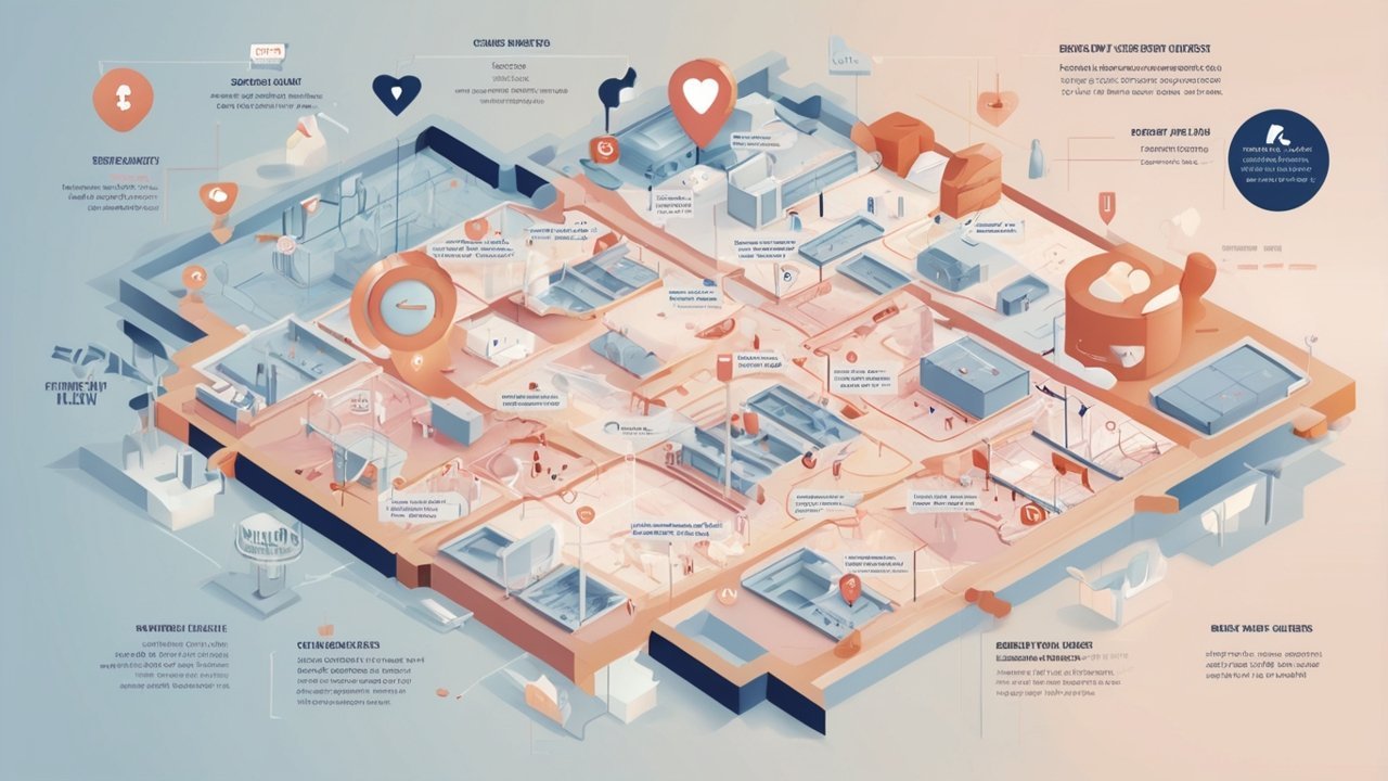 Ultrasound-guided biopsy procedure illustration