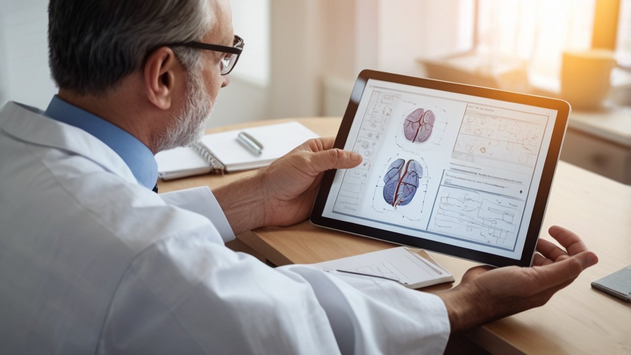 prescription medication bottles on medical desk