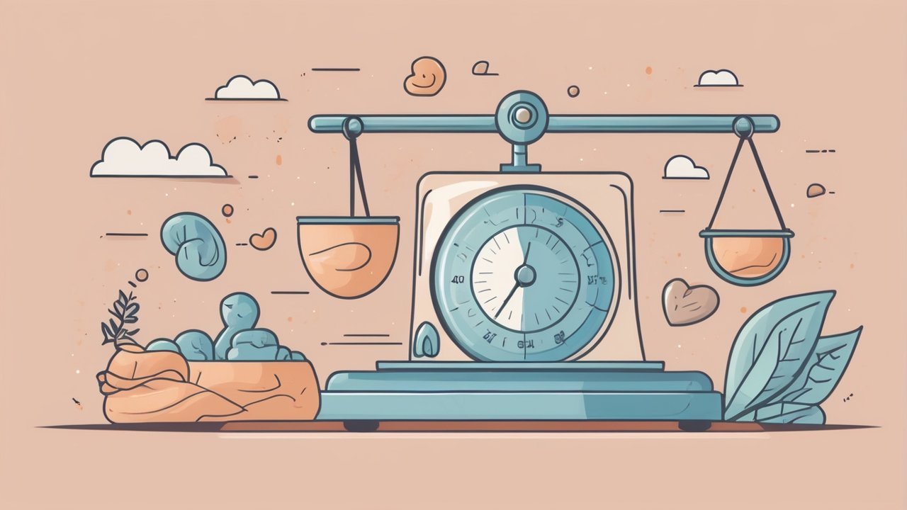 person choosing gentle foods for digestion