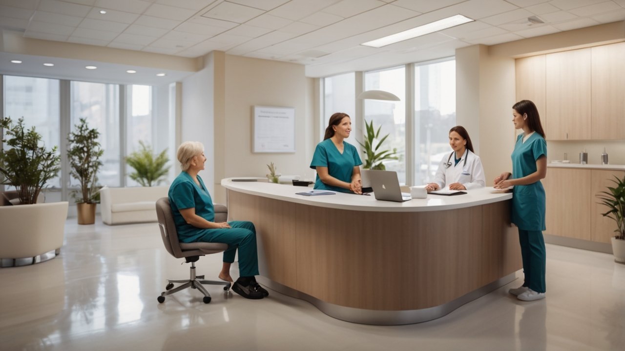 joint pain specialist discussing treatment options