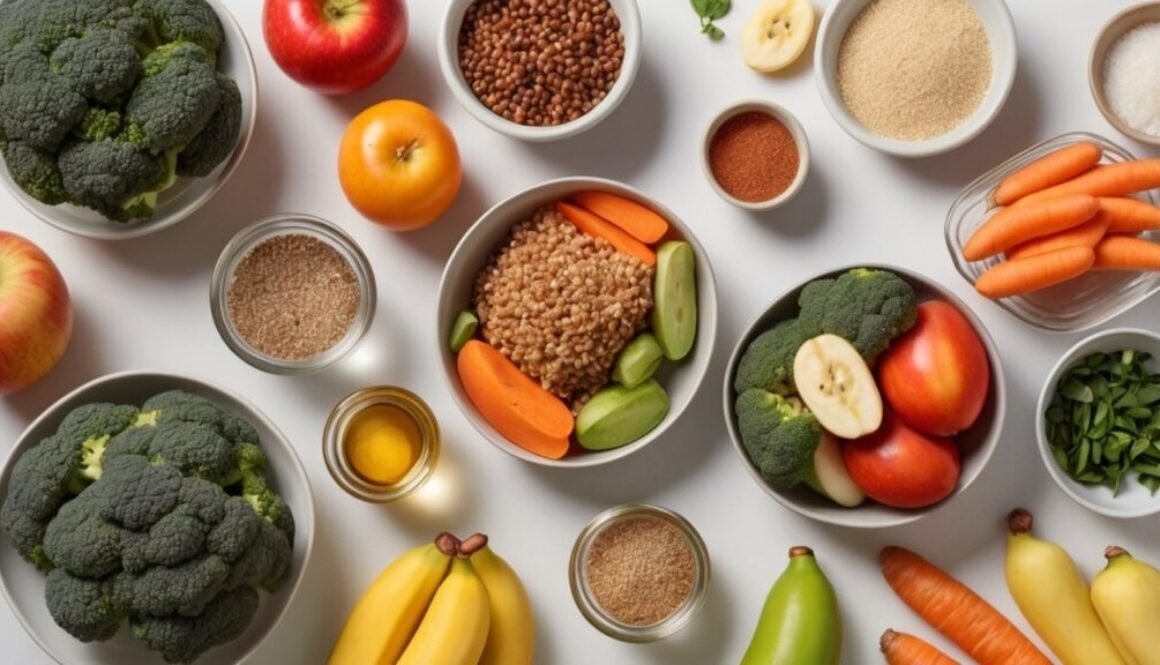 Grilled chicken salad with fresh vegetables