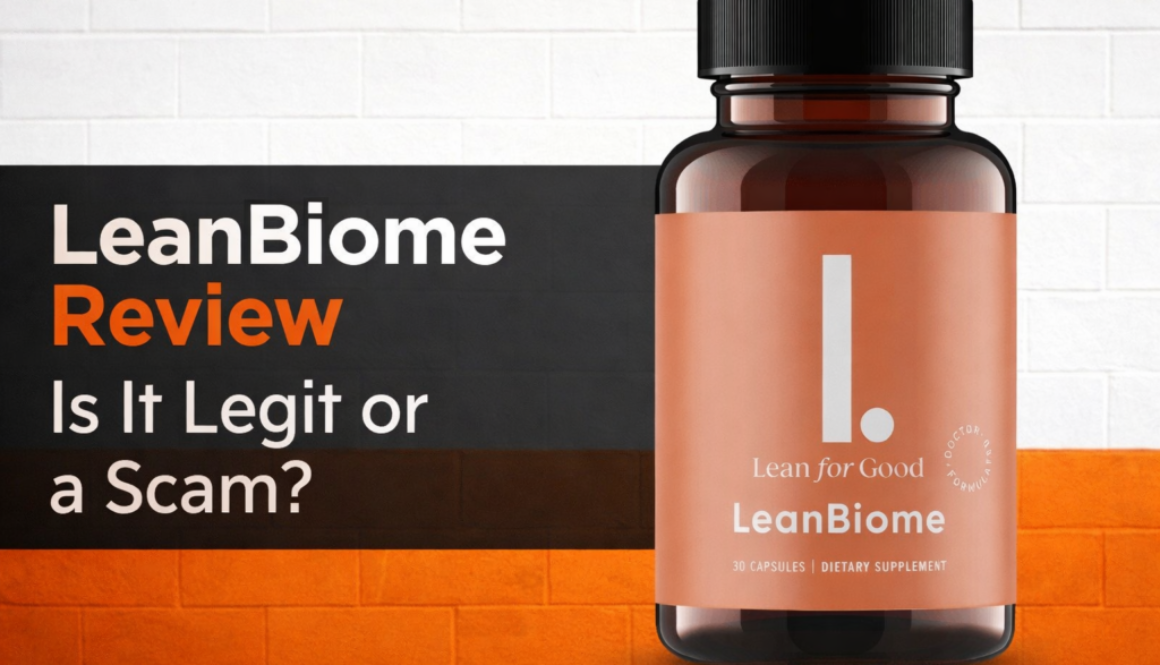 LeanBiome supplement bottle product image for leanbiome review