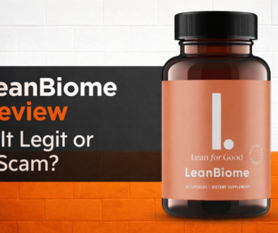LeanBiome supplement bottle product image for leanbiome review