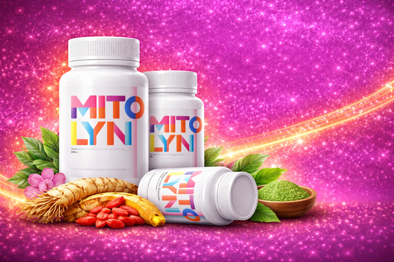 Woman holding weight loss supplement with before and after transformation