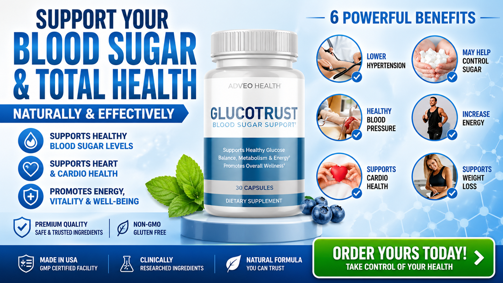 GlucoTrust Review safety analysis and possible side effects of supplement