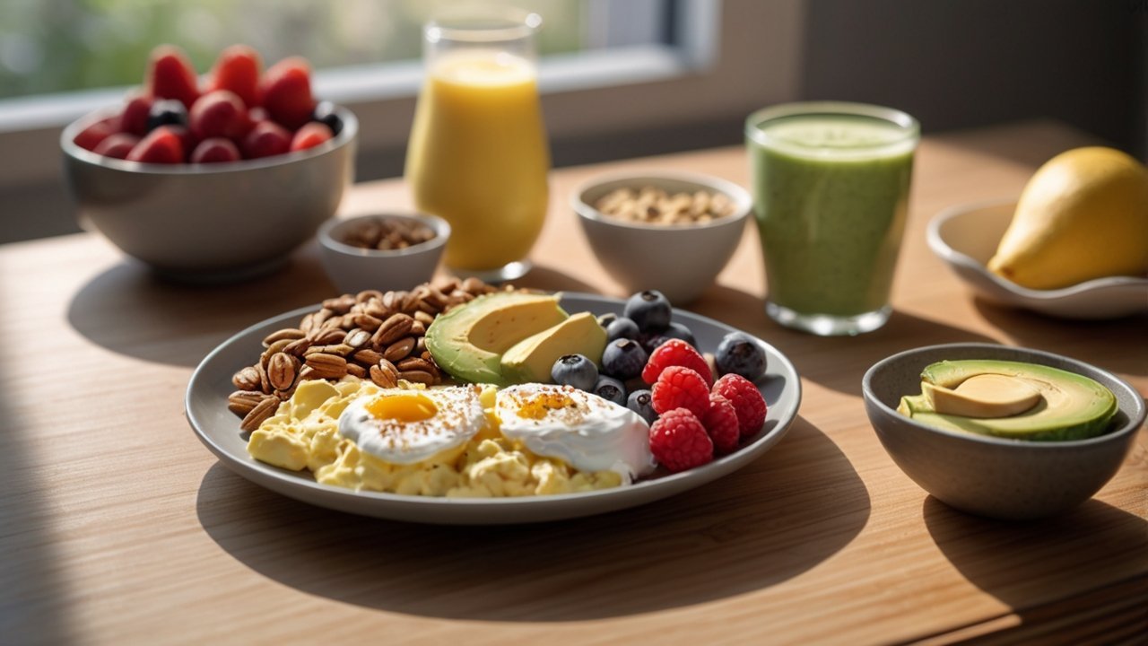 high protein breakfast for morning energy support