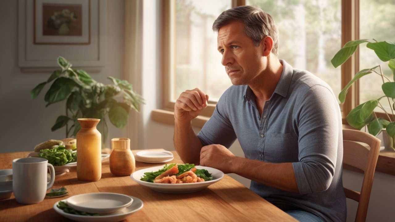 Consumer comparing supplement labels to find the best probiotic powder for adults